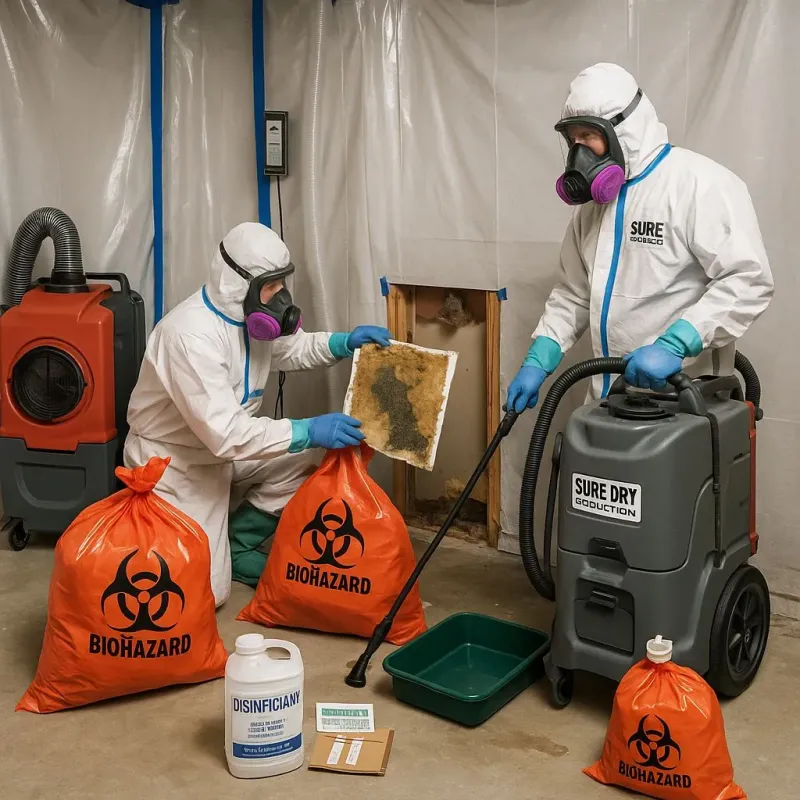 Contaminated Water Handling Protocols process in New Oxford, PA